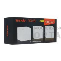 Двухдиапазонная AC1200 WIFI MESH система Tenda nova MW6-3, из 3-х роутеров,  2 x 10/100/1000Mbps RJ45 ports, 2.4GHz: 300Mbps, 5GHz-1: 867Mbps Двухдиапазонная AC1200 WIFI MESH система Tenda nova MW6-3, из 3-х роутеров,  2 x 10/100/1000Mbps RJ45 ports, 2.4GHz: 300Mbps, 5GHz-1: 867Mbps