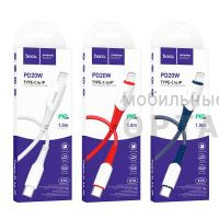 Кабель Type-C to Lightning HOCO X70 Ferry, 1m, 3,0А, 20Вт,  красный