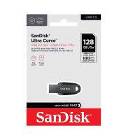 Флешка USB 128Gb SanDisk Ultra Curve, USB 3.2, черный