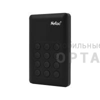 Внешний HDD  Netac  2 TB K390 чёрный, 2.5", USB 3.0