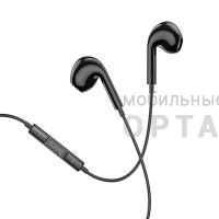 Наушники проводные внутриканальные HOCO M1 Max, Original, Jack 3.5мм, 1.2 м,  черный