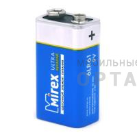 Элемент питания Mirex 6LR61 / Крона 9V  1 шт (1/12/240), shrink