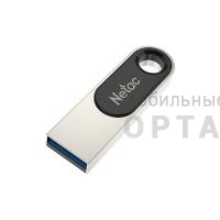 Флешка USB3.0 128 Гб  Netac U278 чёрный/серебро