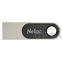 Флешка USB 64GB  Netac U278 чёрный/серебро