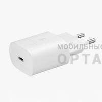 Сетевое зарядное устройство Samsung 25W PD Adapter (Качество AAA) белый, в коробке