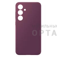 Чехол COVER силикон бархатная подкладка в упаковке, Samsung S23 Ultra, фиолетовый
